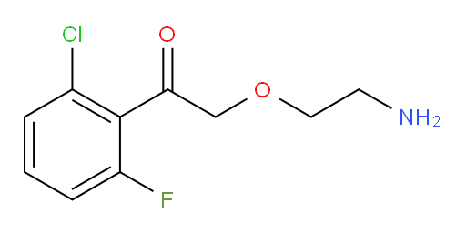 2-(2-aminoethoxy)-1-(2-chloro-6-fluorophenyl)ethanone