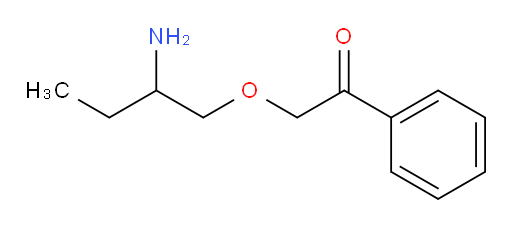 2-(2-aminobutoxy)-1-phenylethanone