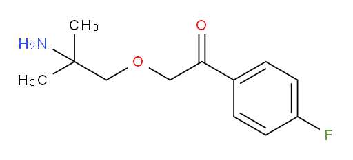 2-(2-amino-2-methylpropoxy)-1-(4-fluorophenyl)ethanone