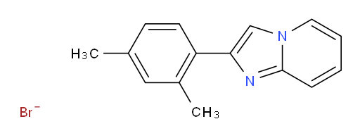 2-(2,4-dimethylphenyl)imidazo[1,2-a]pyridine, bromide salt