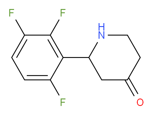 2-(2,3,6-trifluorophenyl)piperidin-4-one