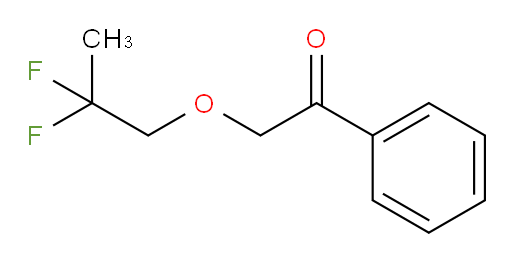 2-(2,2-difluoropropoxy)-1-phenylethanone