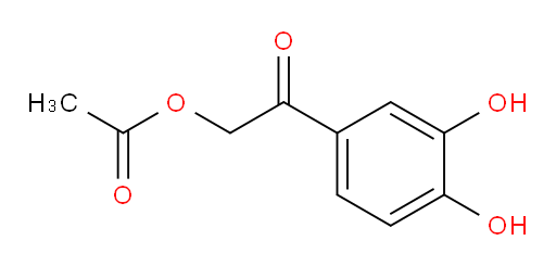 2-(3,4-dihydroxyphenyl)-2-oxoethyl acetate