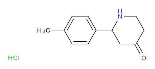2-(p-tolyl)piperidin-4-one hydrochloride