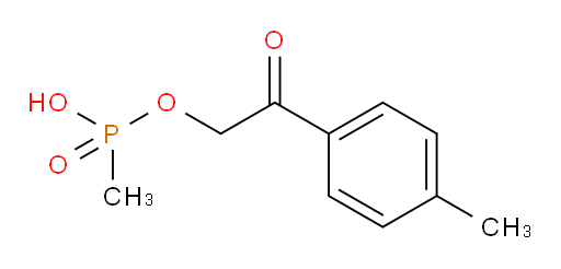 2-oxo-2-(p-tolyl)ethyl hydrogen methylphosphonate