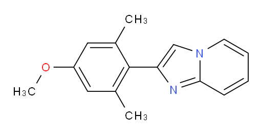 2-(4-methoxy-2,6-dimethylphenyl)imidazo[1,2-a]pyridine