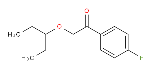 1-(4-fluorophenyl)-2-(pentan-3-yloxy)ethanone