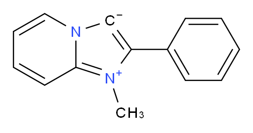 1-methyl-2-phenylimidazo[1,2-a]pyridin-1-ium-3-ide