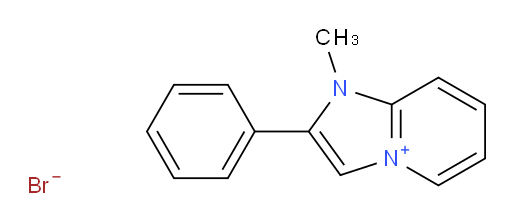 1-methyl-2-phenyl-1H-imidazo[1,2-a]pyridin-4-ium bromide