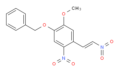 (E)-1-(benzyloxy)-2-methoxy-5-nitro-4-(2-nitrovinyl)benzene