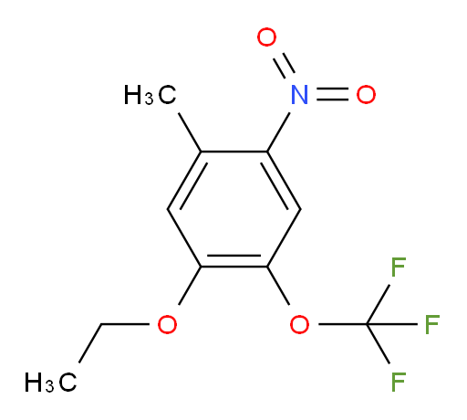 1-ethoxy-5-methyl-4-nitro-2-(trifluoromethoxy)benzene