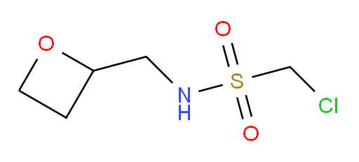1-chloro-N-(oxetan-2-ylmethyl)methanesulfonamide