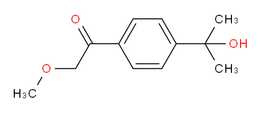 1-(4-(2-hydroxypropan-2-yl)phenyl)-2-methoxyethanone