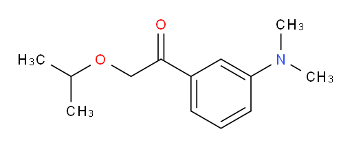 1-(3-(dimethylamino)phenyl)-2-isopropoxyethanone