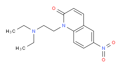 1-(2-(diethylamino)ethyl)-6-nitroquinolin-2(1H)-one