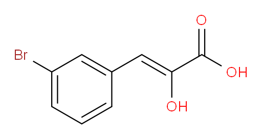 (Z)-3-(3-bromophenyl)-2-hydroxyacrylic acid