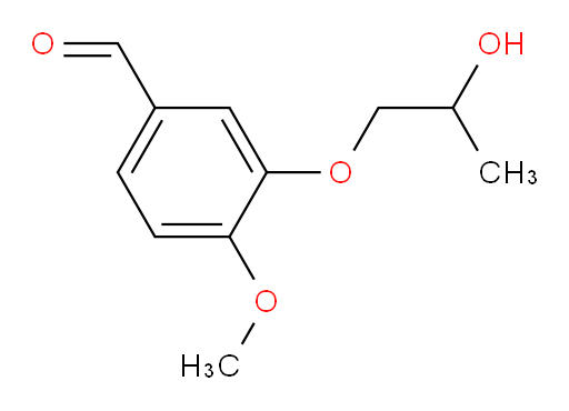 3-(2-hydroxypropoxy)-4-methoxybenzaldehyde