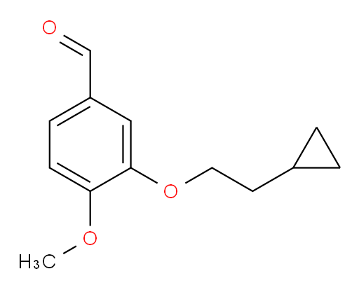3-(2-cyclopropylethoxy)-4-methoxybenzaldehyde