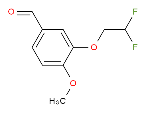 3-(2,2-difluoroethoxy)-4-methoxybenzaldehyde