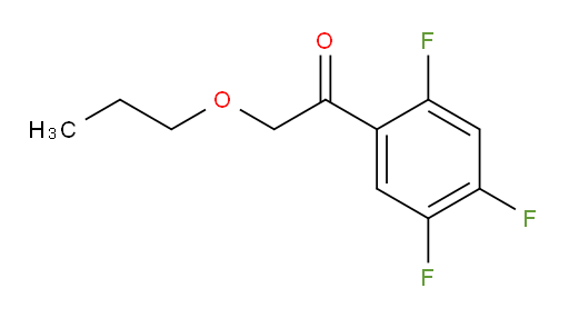 2-propoxy-1-(2,4,5-trifluorophenyl)ethanone