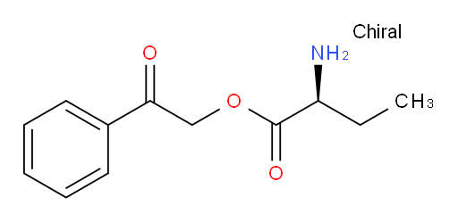 (S)-2-oxo-2-phenylethyl 2-aminobutanoate