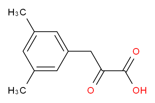 3-(3,5-dimethylphenyl)-2-oxopropanoic acid