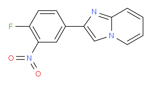2-(4-fluoro-3-nitrophenyl)imidazo[1,2-a]pyridine