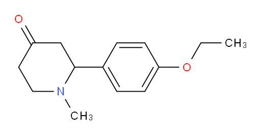2-(4-ethoxyphenyl)-1-methylpiperidin-4-one
