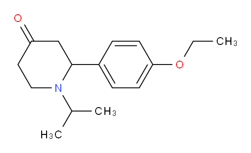 2-(4-ethoxyphenyl)-1-isopropylpiperidin-4-one