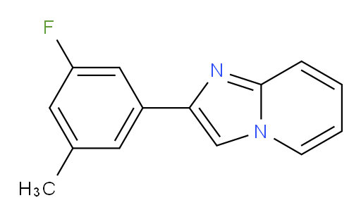 2-(3-fluoro-5-methylphenyl)imidazo[1,2-a]pyridine