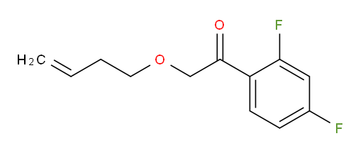 2-(but-3-en-1-yloxy)-1-(2,4-difluorophenyl)ethanone