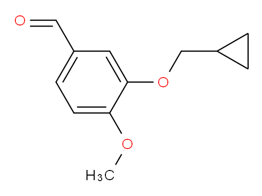 3-(cyclopropylmethoxy)-4-methoxybenzaldehyde