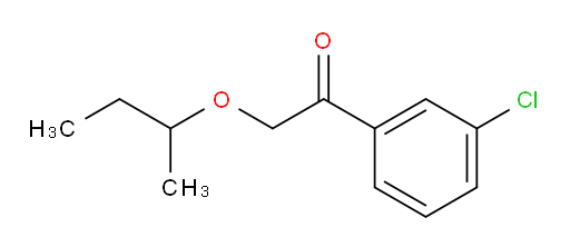 2-(sec-butoxy)-1-(3-chlorophenyl)ethanone