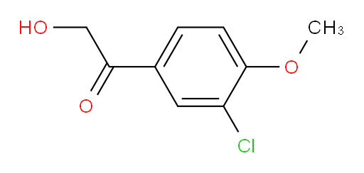 1-(3-chloro-4-methoxyphenyl)-2-hydroxyethanone