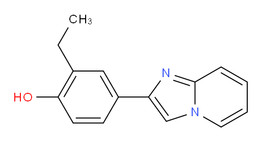 2-ethyl-4-(imidazo[1,2-a]pyridin-2-yl)phenol