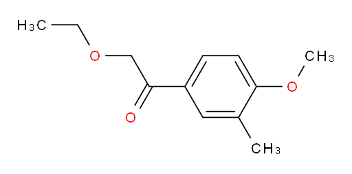2-ethoxy-1-(4-methoxy-3-methylphenyl)ethanone