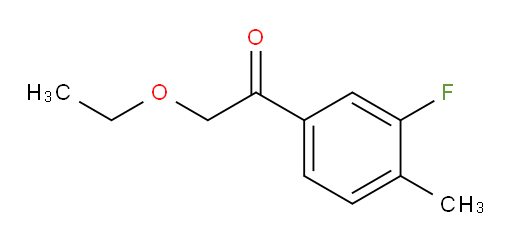 2-ethoxy-1-(3-fluoro-4-methylphenyl)ethanone
