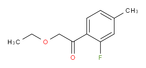2-ethoxy-1-(2-fluoro-4-methylphenyl)ethanone
