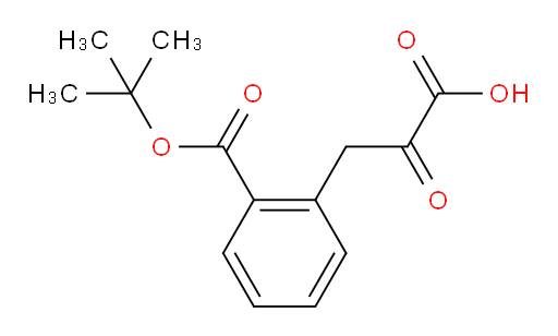3-(2-(tert-butoxycarbonyl)phenyl)-2-oxopropanoic acid