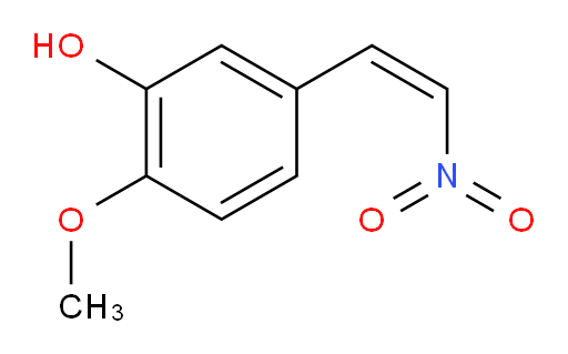 (Z)-2-methoxy-5-(2-nitrovinyl)phenol