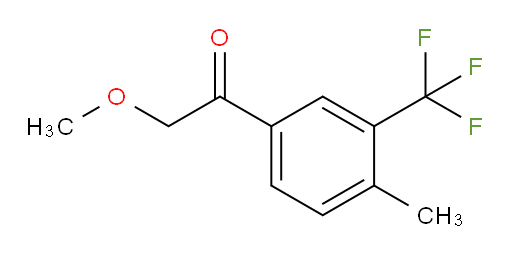 2-methoxy-1-(4-methyl-3-(trifluoromethyl)phenyl)ethanone
