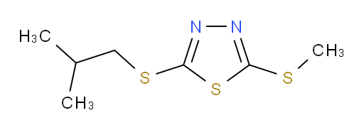 2-(isobutylthio)-5-(methylthio)-1,3,4-thiadiazole