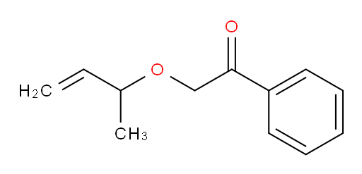 2-(but-3-en-2-yloxy)-1-phenylethanone