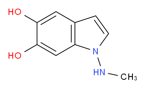 1-(methylamino)-1H-indole-5,6-diol