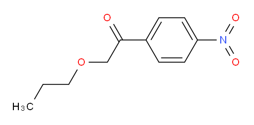 1-(4-nitrophenyl)-2-propoxyethanone