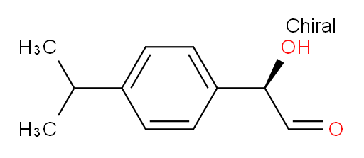 (R)-2-hydroxy-2-(4-isopropylphenyl)acetaldehyde