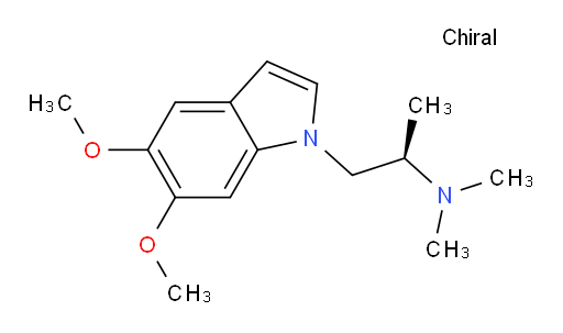 (R)-1-(5,6-dimethoxy-1H-indol-1-yl)-N,N-dimethylpropan-2-amine