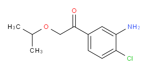1-(3-amino-4-chlorophenyl)-2-isopropoxyethanone