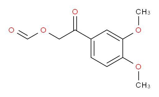 2-(3,4-dimethoxyphenyl)-2-oxoethyl formate