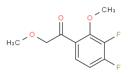 1-(3,4-difluoro-2-methoxyphenyl)-2-methoxyethanone